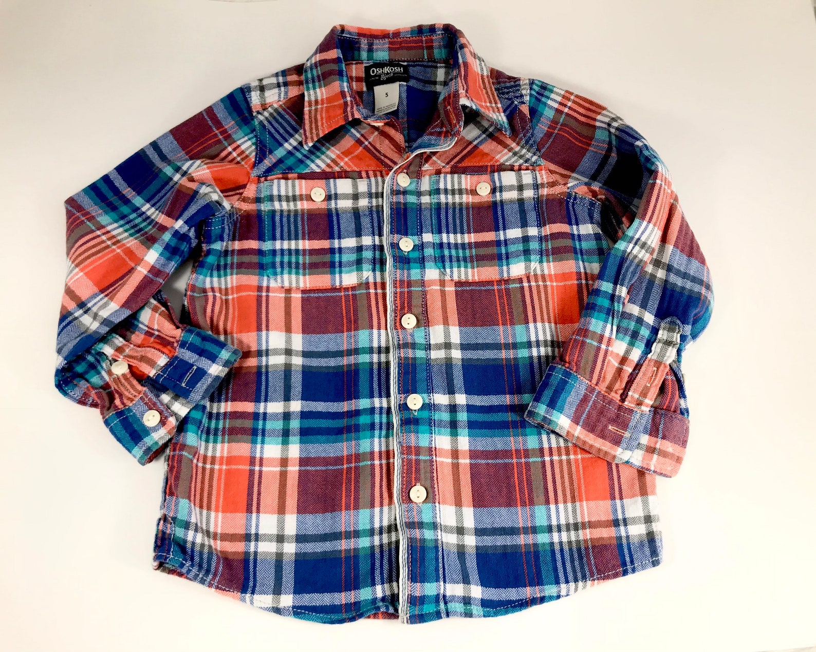Flannel Girl Shirt/ Toddler Flannel Shirt/ Baby Flannel Shirt/ Etsy
