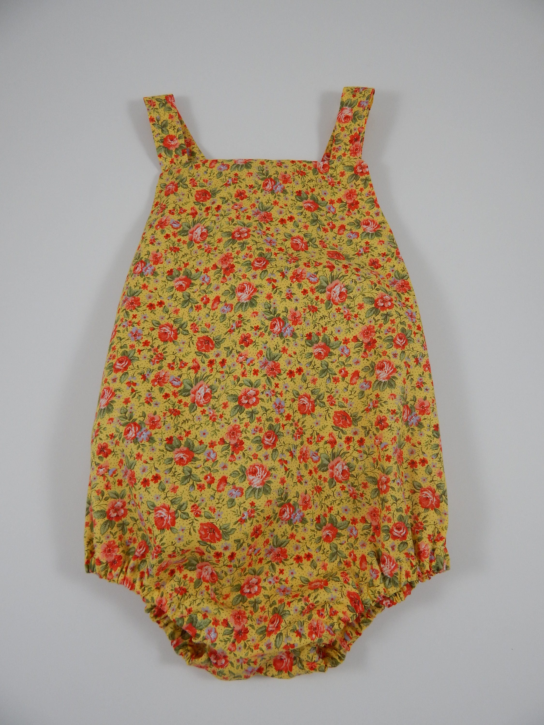 girls floral romper