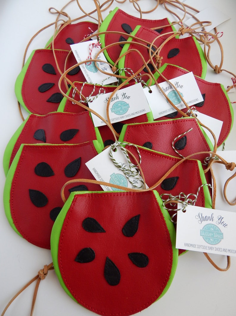 Leather /'Red Watermelon ToddlerBaby Girls Crossover Coin Purse