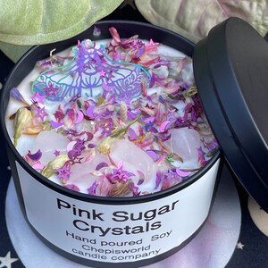 Sugar Crystals, Light Pink
