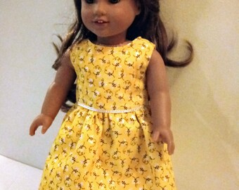 american girl bee dress