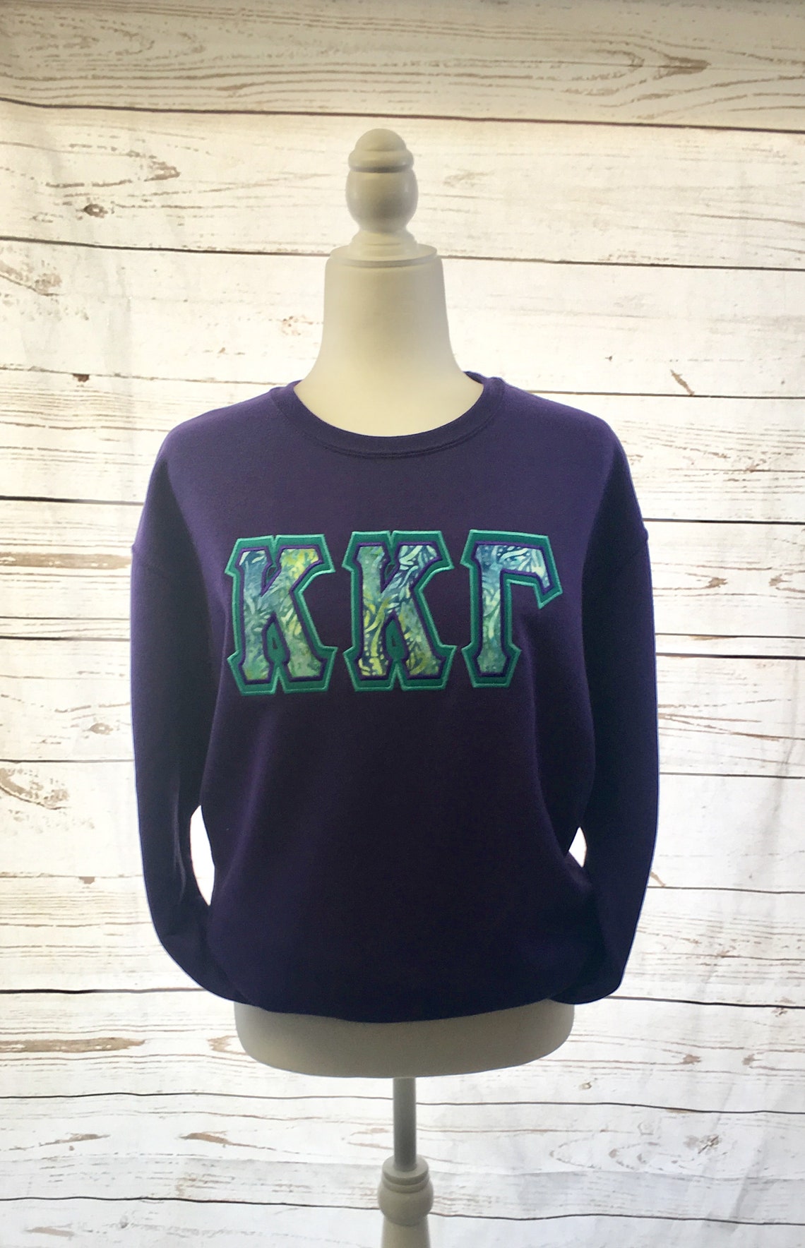 purple kappa sweatshirt
