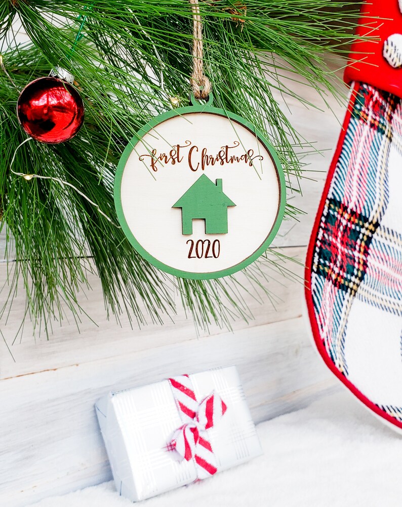 Personalized Our New Home Christmas Ornament 2020 New House Etsy
