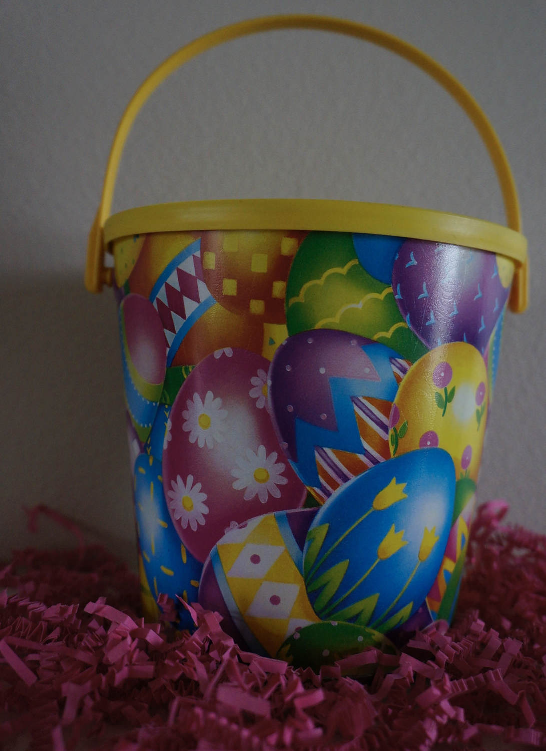 Colorful Easter Pail with Lid and Handle Etsy