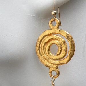 Vintage Murano Glass With Vintage Gold Spiral Design Accent - Etsy