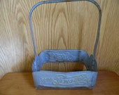Vintage Pepsi Cola Bottle Carrier, 1940 39 s Metal Pepsi Logo