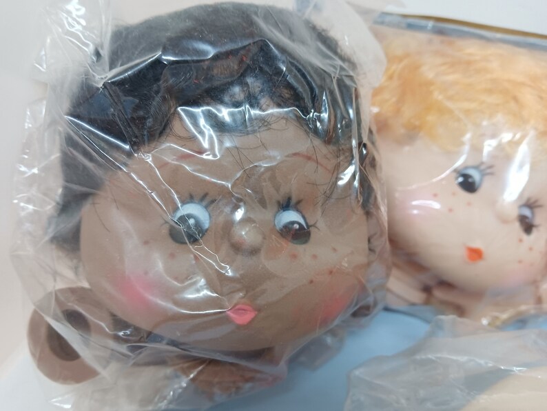 5 Vintage Craft Doll Heads and Hands Westrim Crafts HPH and Etsy