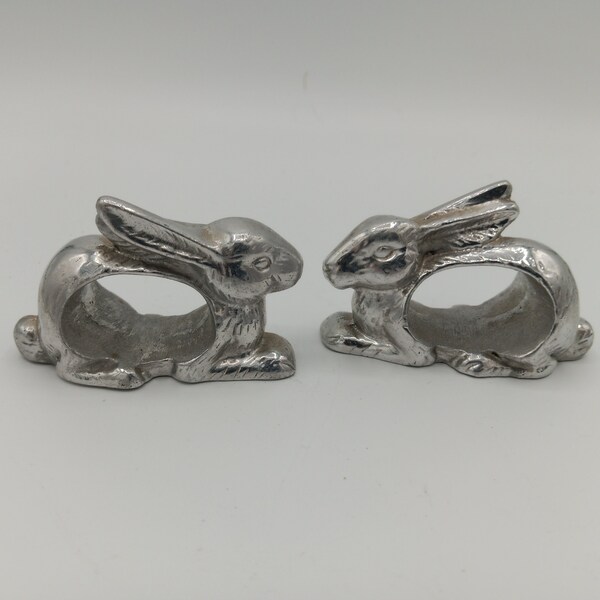 Rabbit Napkin Rings Etsy