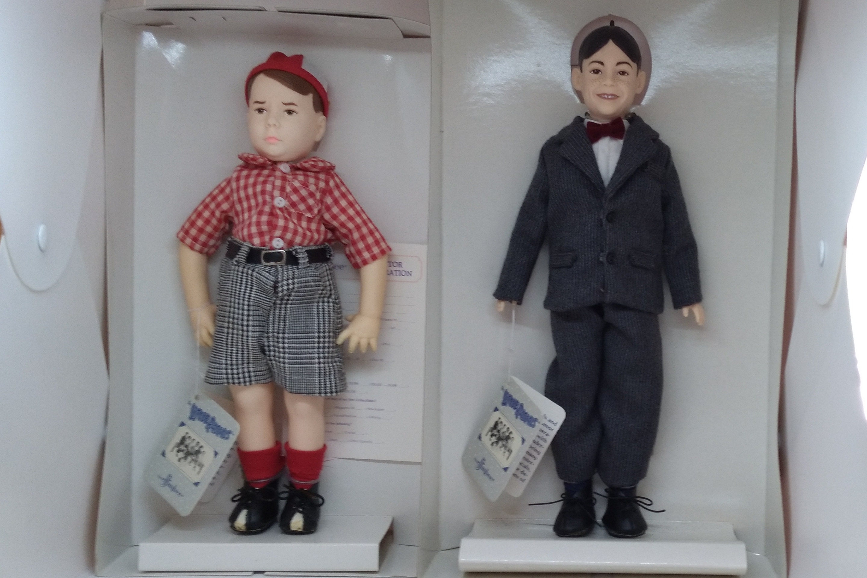 Antique 1920's Little Rascals Bisque Paintable Figurines Our Gang 5 Pieces