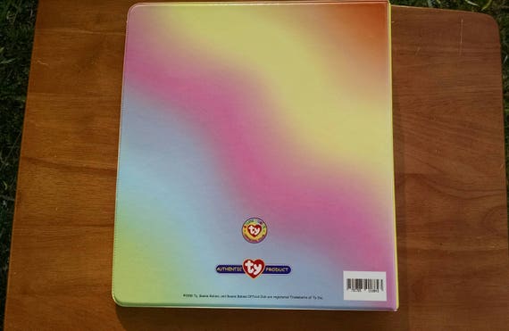 TY Trading Card Beanie Official Collector Notebook Organizer Club 1998 Binder 1
