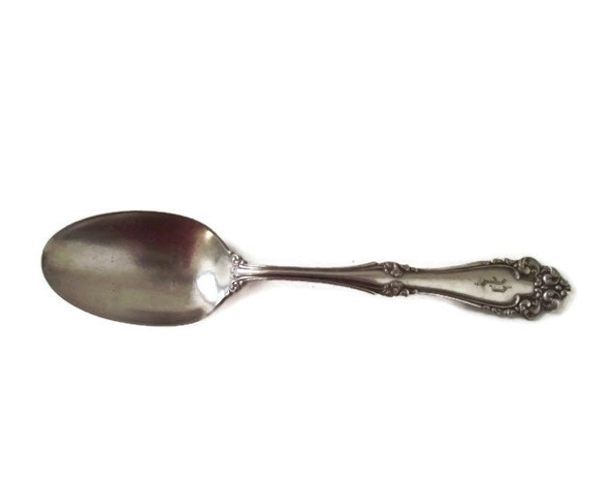 Holmes and Edwards Silver Plate Sterling Inlaid Serving Spoon - Etsy