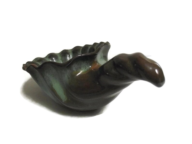 Pottery Cornucopia Bowl