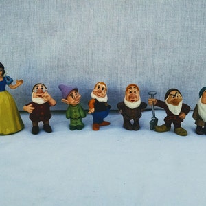 Snow White And The Seven Dwarfs PVC Toy Figures