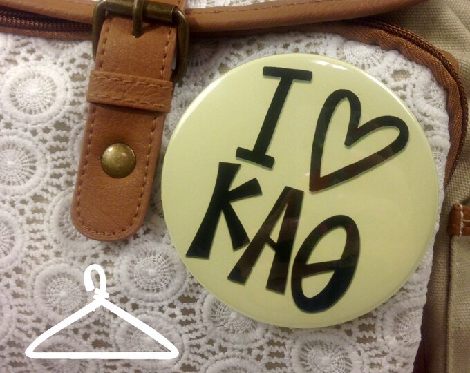 I {Heart} Kappa Alpha Theta Button or Magnet
