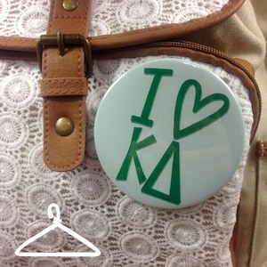 I {Heart} Kappa Delta Button or Magnet