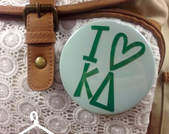I {Heart} Kappa Delta Button or Magnet