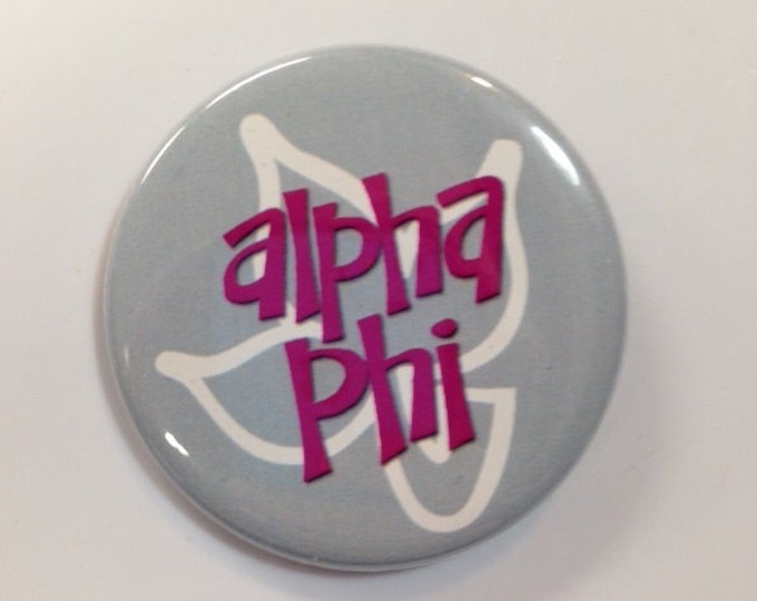 Alpha Phi Mascot Button or Magnet