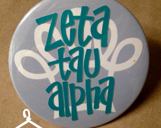 Zeta Tau Alpha Mascot Button or Magnet