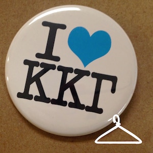 Kappa Kappa Gamma New York Button or Magnet