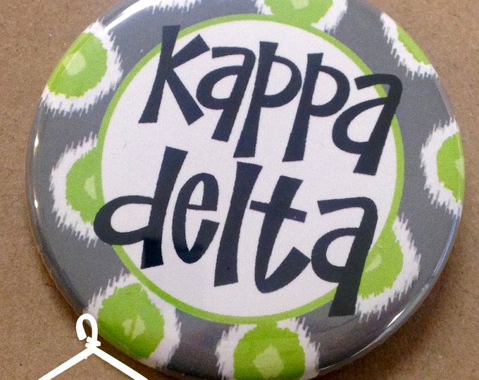 Kappa Delta Domino Button or Magnet