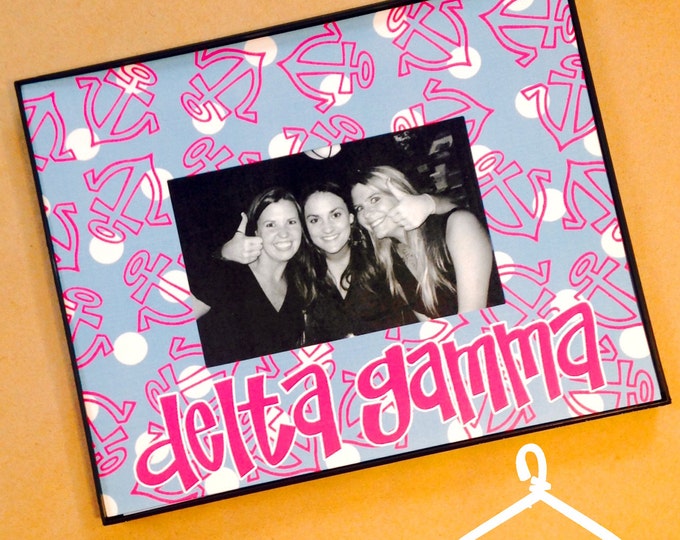 Delta Gamma Mascot Frame