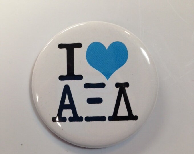 Alpha Xi Delta New York Button or Magnet