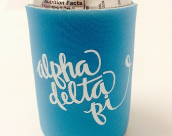 Alpha Delta Pi Printed Drink Huggie