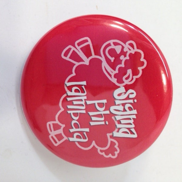 Sigma Phi Lambda Mascot Button or Magnet