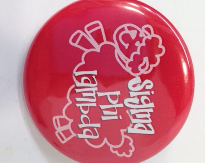 Sigma Phi Lambda Mascot Button or Magnet