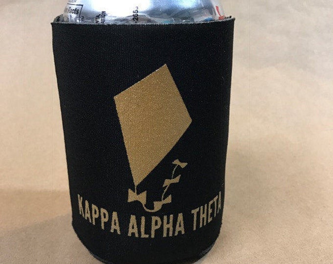 Kappa Alpha Theta Printed Symbol Drink Huggie