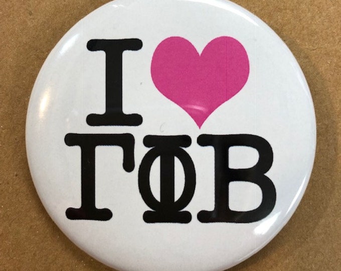 Gamma Phi Beta New York Button or Magnet