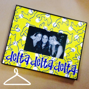 Delta Delta Delta Mascot Frame