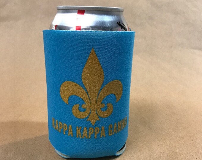 Kappa Kappa Gamma Printed Symbol Drink Huggie