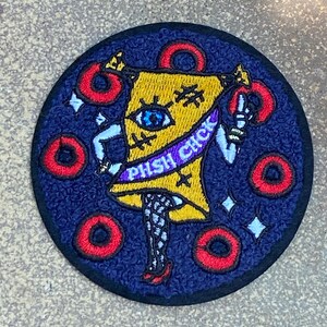 PHCH Fluffy Phanfare Design - Chenille Iron On Patches /Bulk Pricing Available