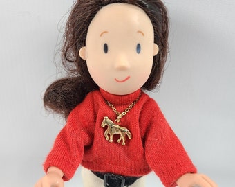 Lulu 7" Doll 1999 Vintage EKC Eden LLC Equestrian Riding