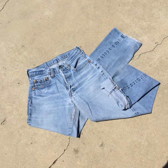 SOLD on our website // Vintage Selvedge 501s // le
