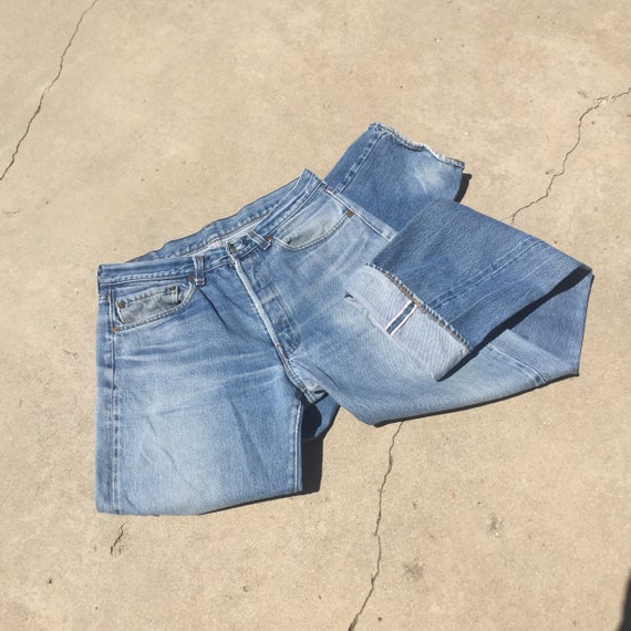 Vintage Levis Selvedge 501s // levis 501s//selvedg