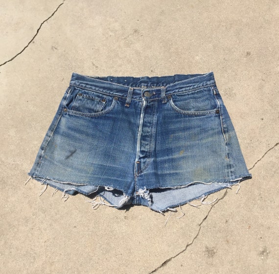 Vintage Big E Levi's Selvedge Cut-Offs // big e le