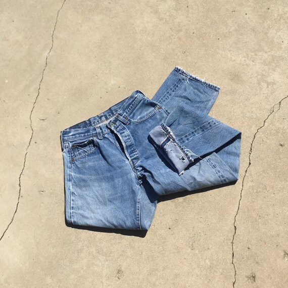 Vintage Selvedge 501s // levis 501s//selvedge levi