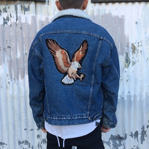 Vintage Levis Sherpa Jacket // 80s levis sherpa//l