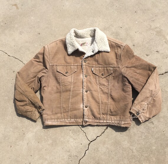Vintage Levi's Corduroy Sherpa // levis sherpa //