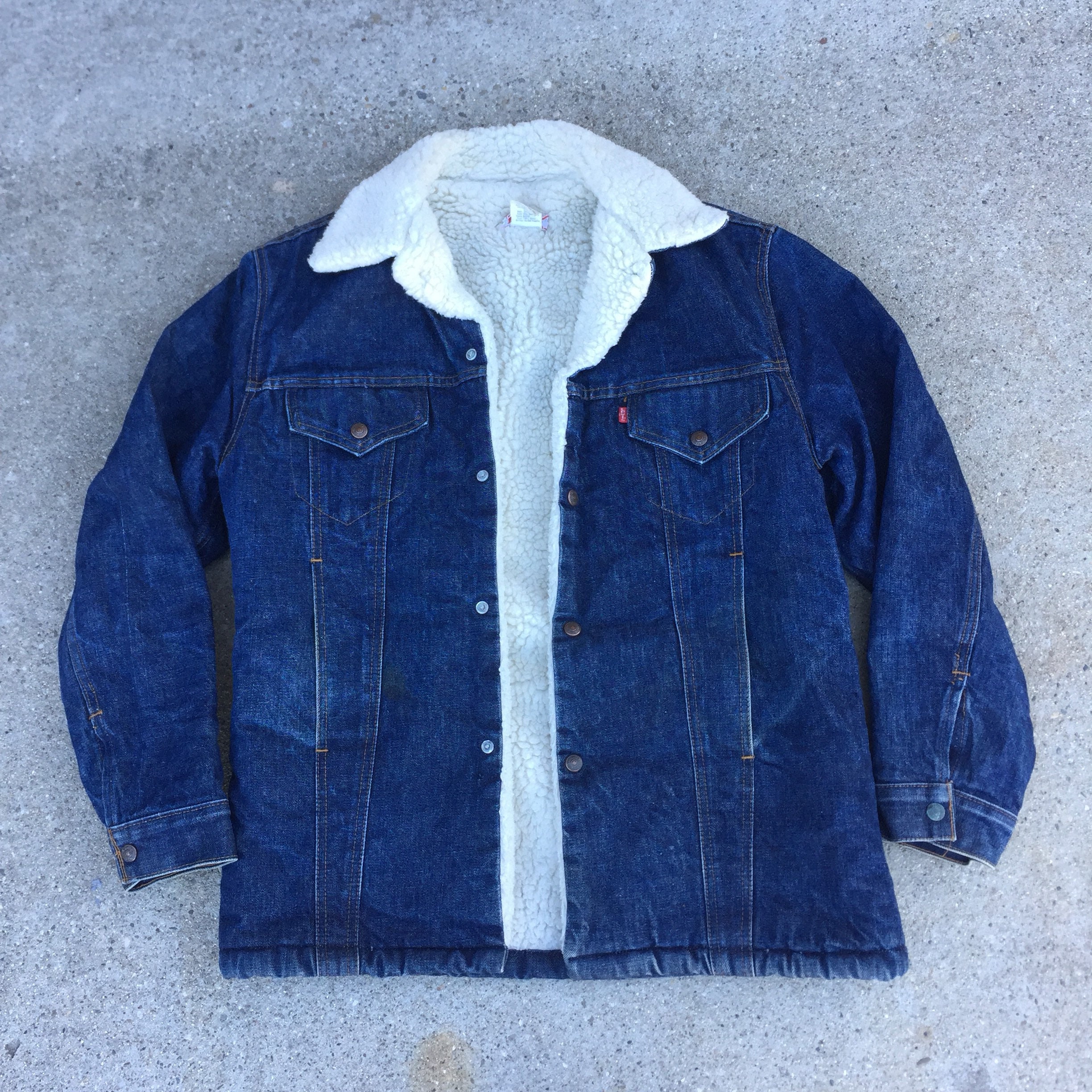levi sherpa coat