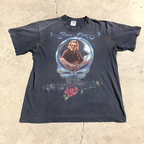 1995 Jerry Garcia Shirt // grateful dead shirt//gr