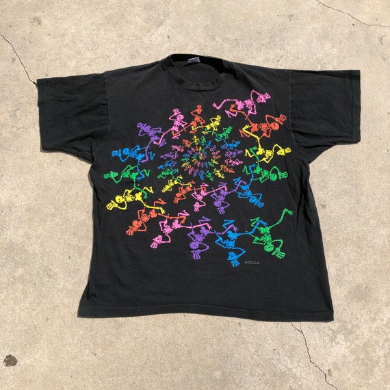 Vintage Grateful Dead Spiral Shirt // grateful dea
