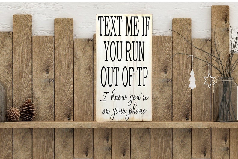 Bathroom Signs Funny Bathroom Signs Bathroom Decor Signs Etsy