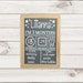 Milestones Chalkboard - Monthly Milestones - Milestones Gift - Custom Chalkboard Sign - Baby Milestones - Milestone Board - Chalkboard Sign 