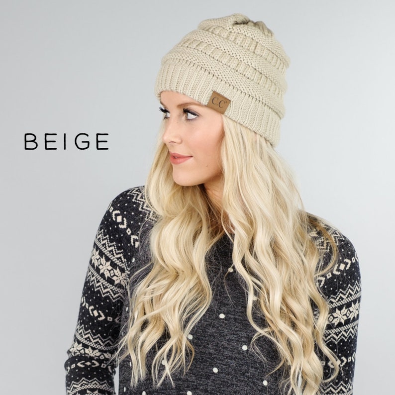 CC Beanies Women's CC Beanies Winter Beanie Etsy