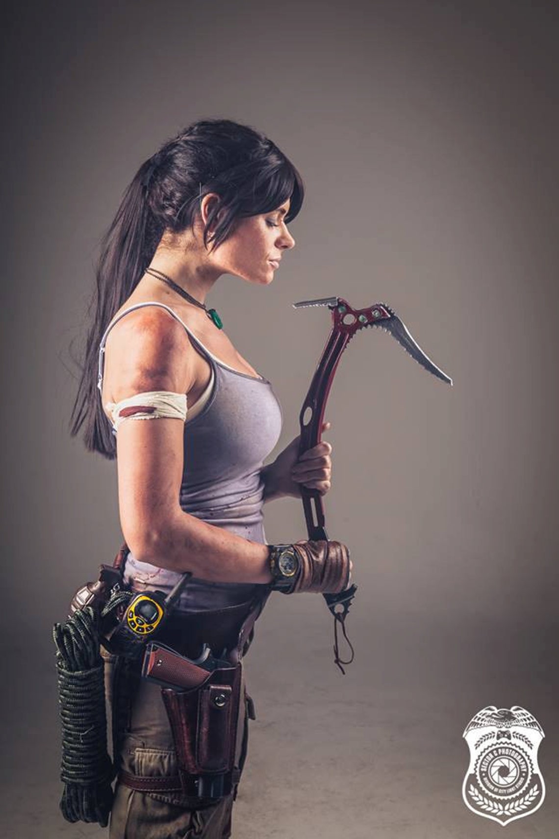 Belt Pistol Holster for Lara Croft Tomb Raider Cosplay Etsy