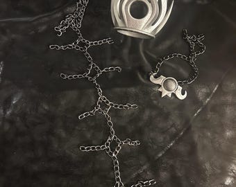 Balder's Gate 3 Shadowheart Hair Chain, Crown, and Diadem.
