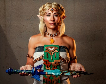 Zelda 3D tabard pieces from Tears of the Kingdom - raw prints or painted